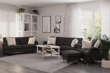 Howard Classic 3-sits Tygsoffa - Mörkgrå - Products - Möbler - Soffa - 3 sits soffa