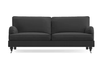 Howard Classic 3-sits Tygsoffa - Mörkgrå - Products - Möbler - Soffa - 3 sits soffa