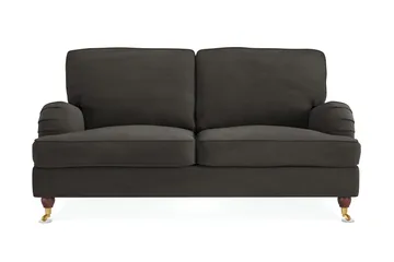 Howard Lyx 2-sits Manchestersoffa - Mörkgrå - Products - Möbler - Soffa - 2 sits soffa