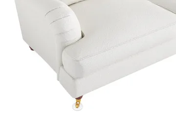 Howard Lyx 2-sits Soffa i Bouclé - Vit - Products - Möbler - Soffa - 2 sits soffa