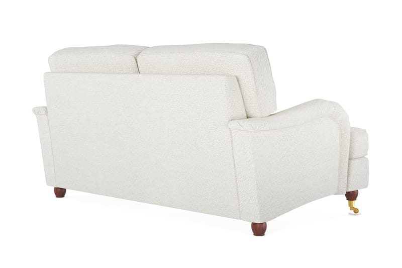 Howard Lyx 2-sits Soffa i Bouclé - Vit - Products - Möbler - Soffa - 2 sits soffa