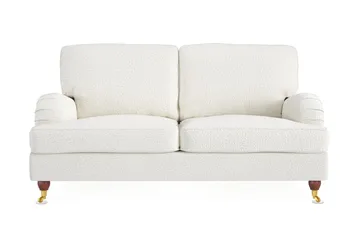 Howard Lyx 2-sits Soffa i Bouclé - Vit - Products - Möbler - Soffa - 2 sits soffa