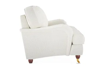 Howard Lyx 2-sits Soffa i Bouclé - Vit - Products - Möbler - Soffa - 2 sits soffa