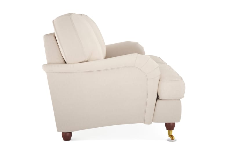 Howard Lyx 3-sits Manchestersoffa - Beige - Products - Möbler - Soffa - 3 sits soffa