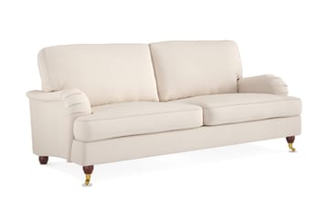 Howard Lyx 3-sits Manchestersoffa - Beige - Products - Möbler - Soffa - 3 sits soffa