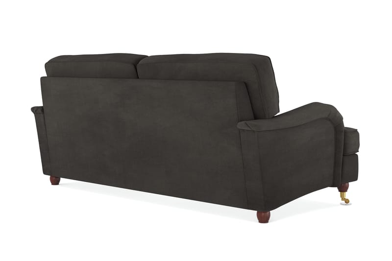 Howard Lyx 3-sits Manchestersoffa - Mörkgrå - Products - Möbler - Soffa - 3 sits soffa