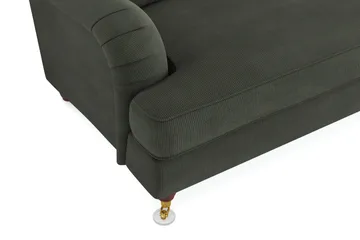 Howard Lyx 3-sits Manchestersoffa - Mörkgrön - Products - Möbler - Soffa - 3 sits soffa