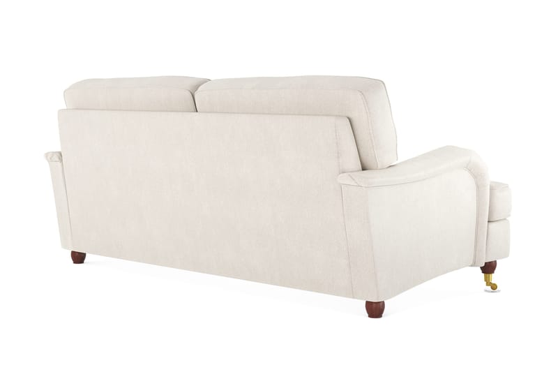 Howard Lyx 3-sits Sammetssoffa - Krämvit - Products - Möbler - Soffa - 3 sits soffa