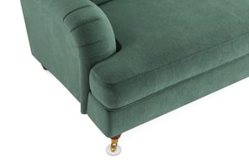Howard Lyx 3-sits Sammetssoffa - Mörkgrön - Products - Möbler - Soffa - 3 sits soffa