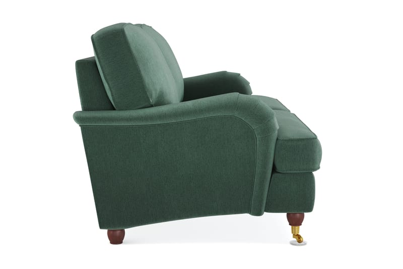 Howard Lyx 3-sits Sammetssoffa - Mörkgrön - Products - Möbler - Soffa - 3 sits soffa