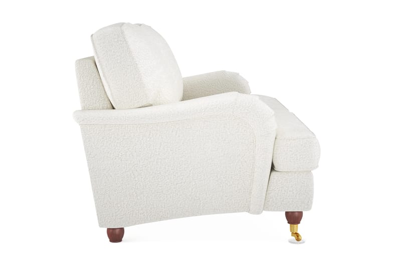 Howard Lyx 3-sits Soffa i Bouclé - Vit - Products - Möbler - Soffa - 3 sits soffa