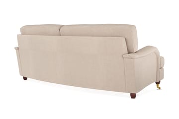 Howard Lyx 3-sits Svängd Tygsoffa - Beige - Products - Möbler - Soffa - 3 sits soffa