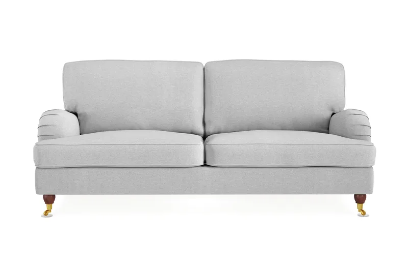 Howard Lyx 3-sits Tygsoffa - Ljusgrå - Products - Möbler - Soffa - 3 sits soffa