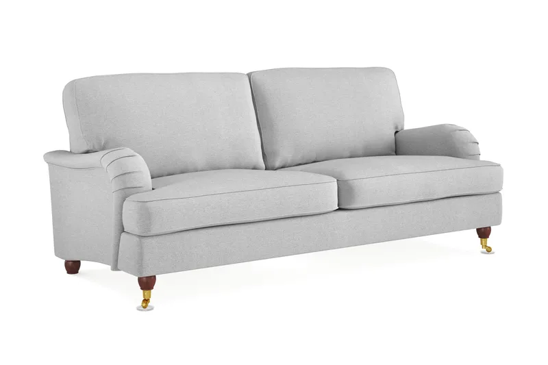 Howard Lyx 3-sits Tygsoffa - Ljusgrå - Products - Möbler - Soffa - 3 sits soffa