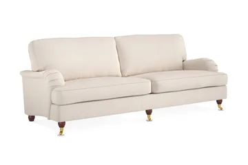 Howard Lyx 4-sits Manchestersoffa - Beige - Products - Möbler - Soffa - Howardsoffa