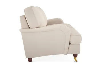 Howard Lyx 4-sits Manchestersoffa - Beige - Products - Möbler - Soffa - Howardsoffa
