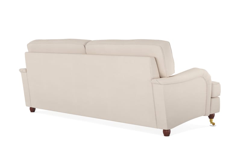 Howard Lyx 4-sits Manchestersoffa - Beige - Products - Möbler - Soffa - Howardsoffa