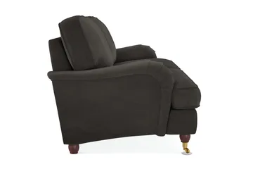 Howard Lyx 4-sits Manchestersoffa - Mörkgrå - Products - Möbler - Soffa - Howardsoffa