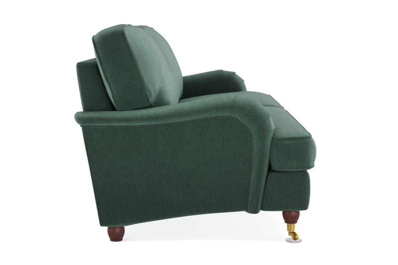 Howard Lyx 4-sits Sammetssoffa - Mörkgrön - Products - Möbler - Soffa - Sammetssoffa