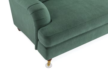 Howard Lyx 4-sits Sammetssoffa - Mörkgrön - Products - Möbler - Soffa - Sammetssoffa
