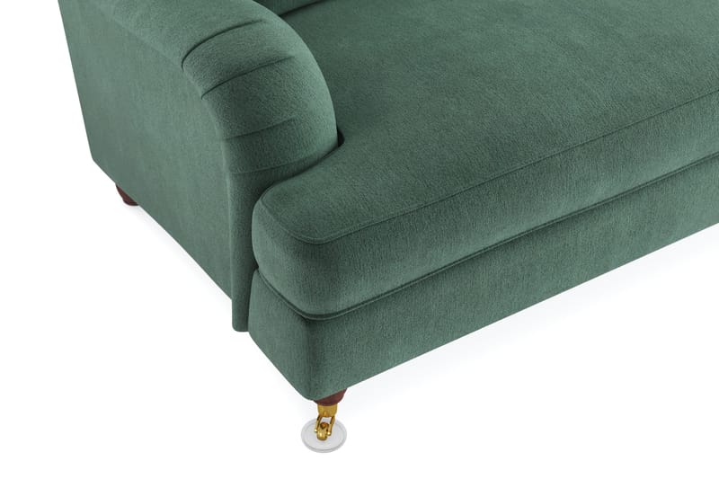 Howard Lyx 4-sits Sammetssoffa - Mörkgrön - Products - Möbler - Soffa - Sammetssoffa