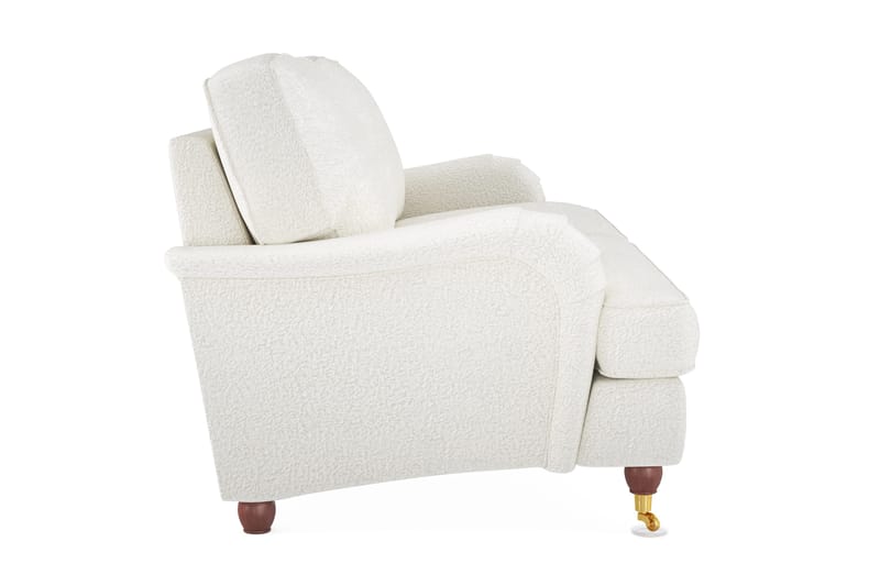Howard Lyx 4-sits Soffa i Bouclé - Vit - Products - Möbler - Soffa - Howardsoffa
