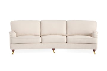 Howard Lyx 4-sits Svängd Manchestersoffa - Beige - Products - Möbler - Soffa - Howardsoffa