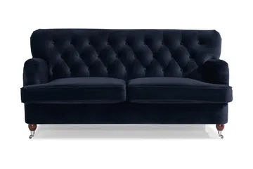 Howard Riviera 2-sits Sammetssoffa - Blå - Products - Möbler - Soffa - Sammetssoffa