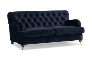 Howard Riviera 2-sits Sammetssoffa - Blå - Products - Möbler - Soffa - Sammetssoffa