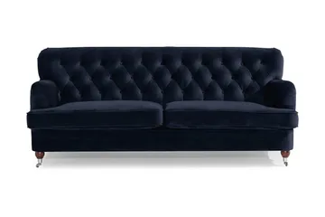 Howard Riviera 3-sits Sammetssoffa - Blå - Products - Möbler - Soffa - 3 sits soffa