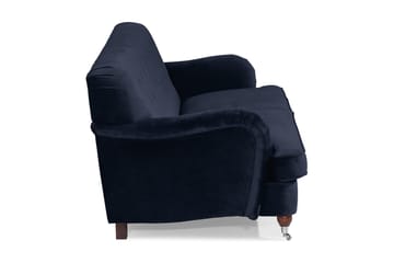 Howard Riviera 3-sits Sammetssoffa - Blå - Products - Möbler - Soffa - 3 sits soffa