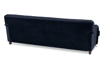 Howard Riviera 3-sits Svängd Sammetssoffa - Blå - Products - Möbler - Soffa - 3 sits soffa