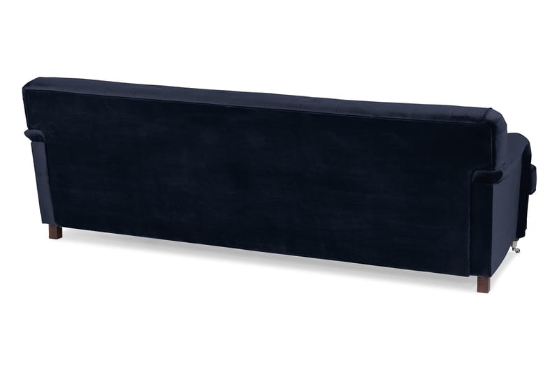 Howard Riviera 3-sits Svängd Sammetssoffa - Blå - Products - Möbler - Soffa - 3 sits soffa