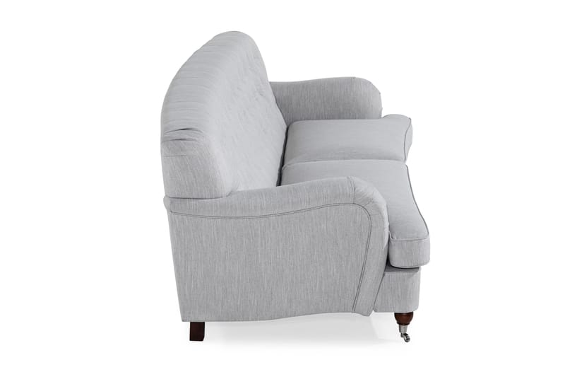 Howard Riviera 3-sits Svängd Tygsoffa - Grå - Products - Möbler - Soffa - 3 sits soffa