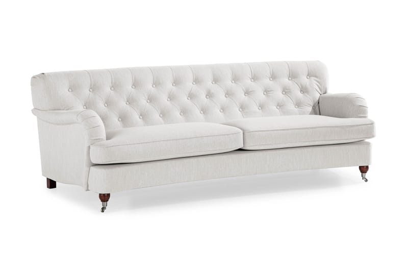 Howard Riviera 3-sits Svängd Tygsoffa - Ljusgrå - Products - Möbler - Soffa - 3 sits soffa
