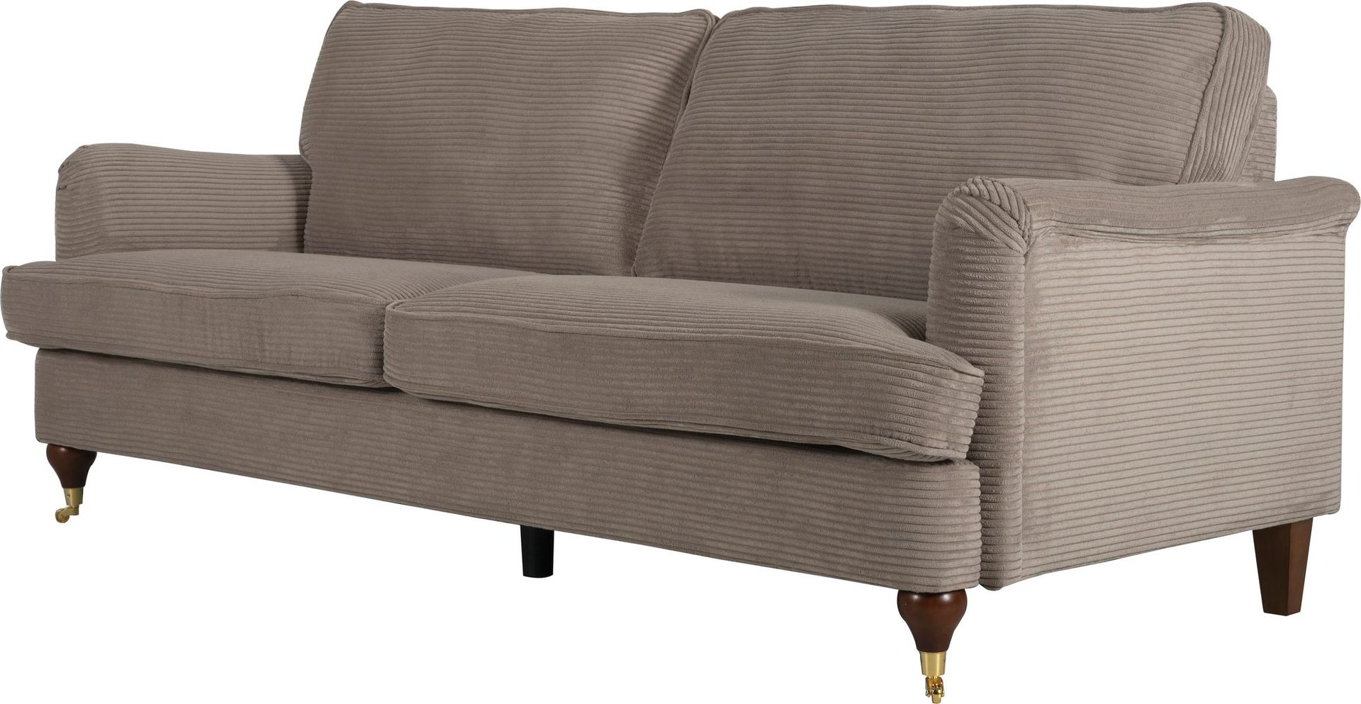 Howard Watford Deluxe 3-sits soffa - Ljusbrun manchester