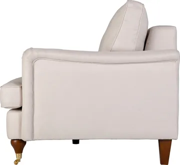 Howard Watford Deluxe soffa 2-sits - Beige tyg - Beige - Products - Möbler - Soffa - Howardsoffa