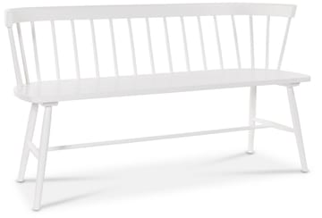 Kökssoffa vit - Sandhamn - Vit - Products - Möbler - Soffa - Kökssoffa & pinnsoffa