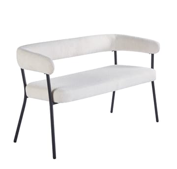 Kökssoffa Wilma i Bouclè - Beige - Products - Möbler - Soffa - Kökssoffa & pinnsoffa