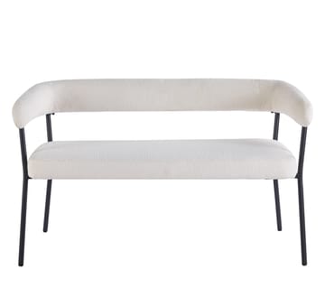 Kökssoffa Wilma i Bouclè - Beige - Products - Möbler - Soffa - Kökssoffa & pinnsoffa