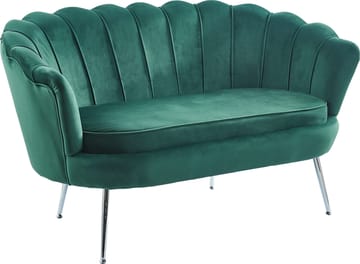 Kingsley 2-sits soffa grön sammet - Grön - Products - Möbler - Soffa - Sammetssoffa