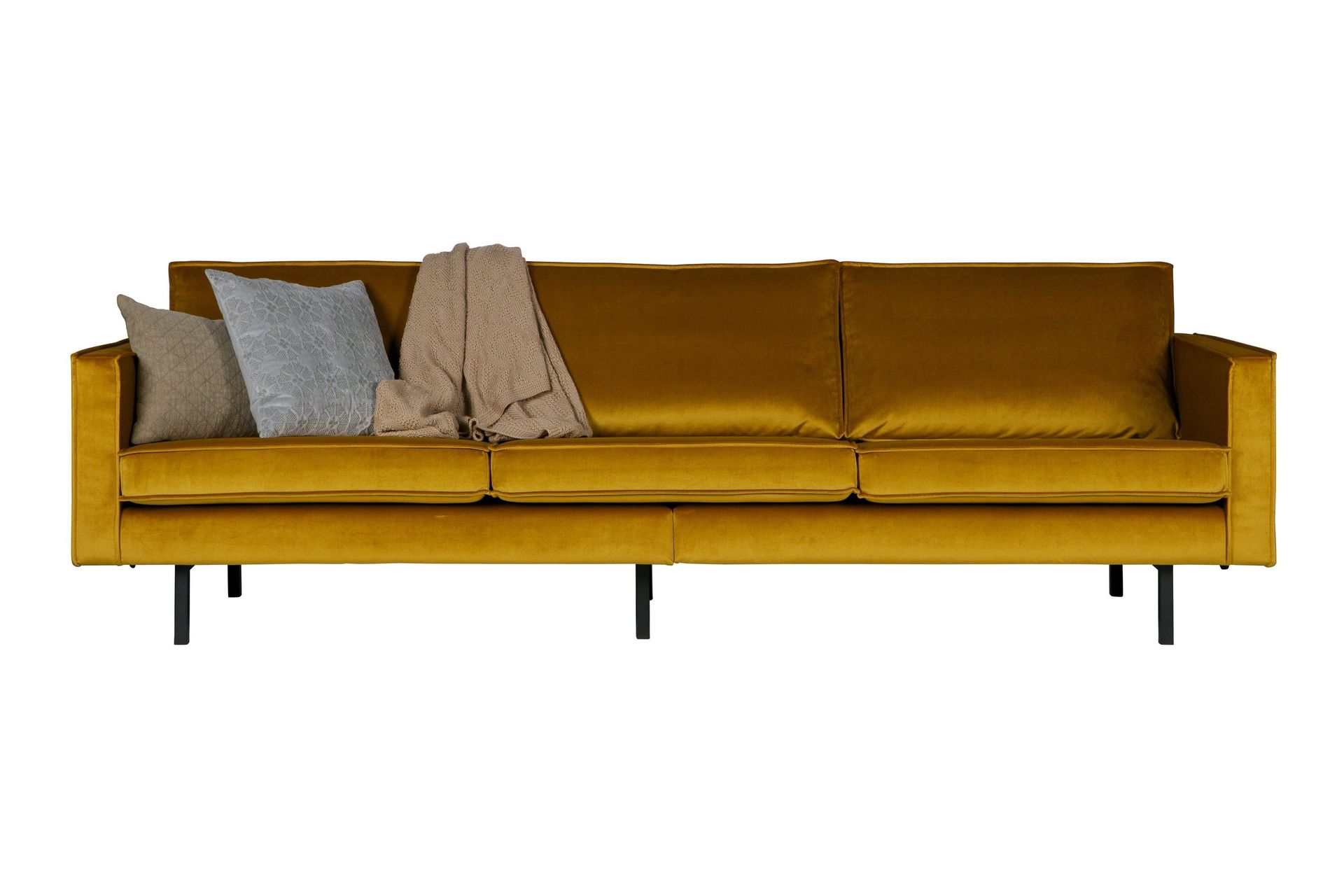 Lissbon 3-sits Sammetssoffa