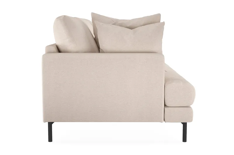 Menard 3-sits Djup Tygsoffa 205 cm bred - Beige - Products - Möbler - Soffa - 3 sits soffa