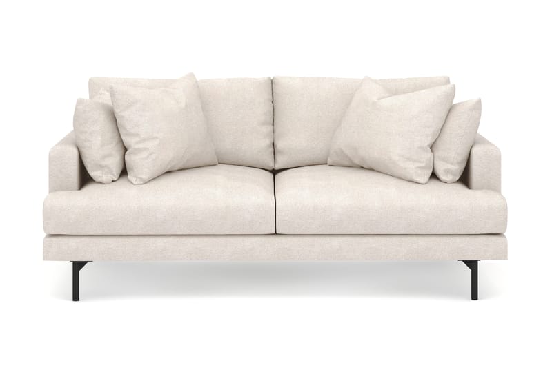 Menard 3-sits Djup Tygsoffa - Beige - Products - Möbler - Soffa - 3 sits soffa