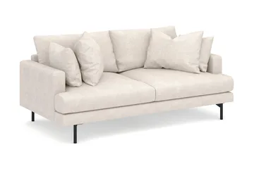 Menard 3-sits Djup Tygsoffa - Beige - Products - Möbler - Soffa - 3 sits soffa