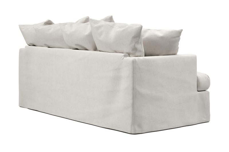 Menard 3-sits Djup Tygsoffa - Beige - Products - Möbler - Soffa - 3 sits soffa