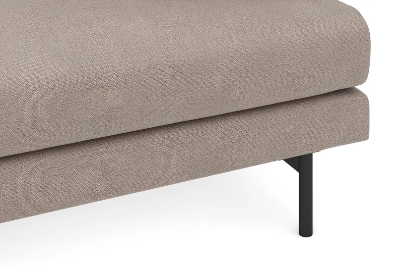 Menard 3-sits Djup Tygsoffa - Brun - Products - Möbler - Soffa - 3 sits soffa