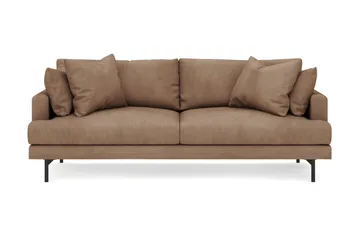 Menard 4-sits Djup Manchestersoffa