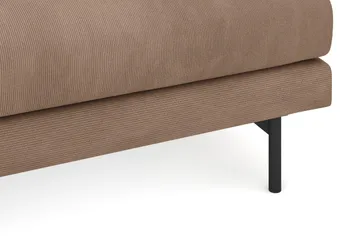 Menard 4-sits Djup Manchestersoffa - Brun - Products - Möbler - Soffa - 4 sits soffa