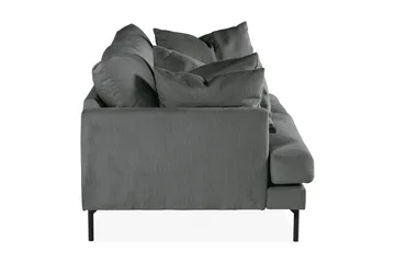 Menard 4-sits Djup Manchestersoffa - Grå - Products - Möbler - Soffa - 4 sits soffa